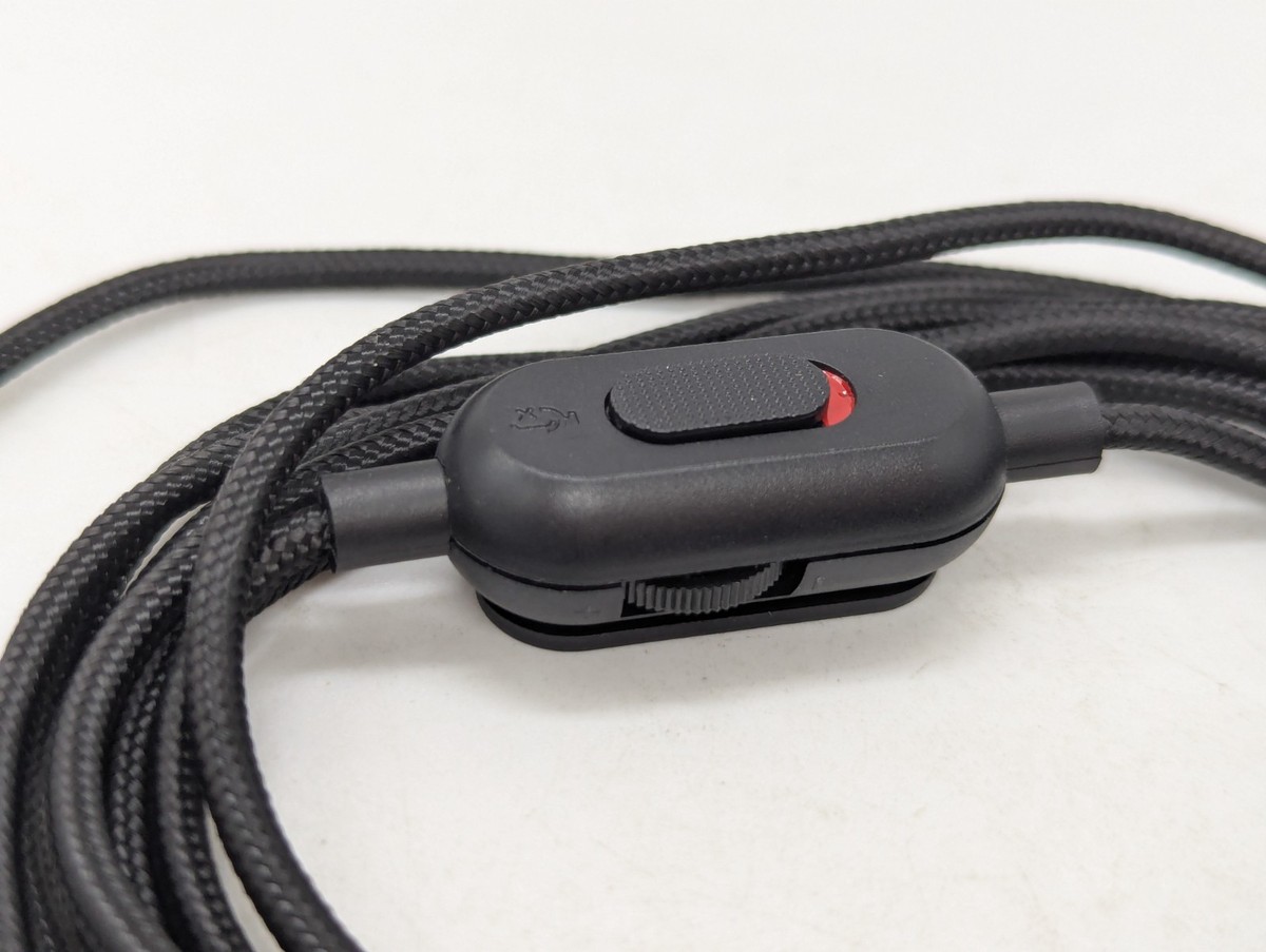 Adaptateur Câble Audio High-Tech Place ZS0159 Pour Casques Logitech G433 G233 G Pro - 3,5mm Mâle 2m Noir