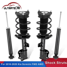 Set 4 Front & Rear Suspension Shocks Struts Assembly For 2016-2020 Kia Sorento