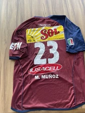 Monarcas Morelia Home Football Shirt 2005/06 Adults Large Atletica Moises Munoz