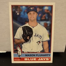 2025 Topps Heritage High Number Baseball Mason Fluharty RC #509 Toronto 