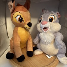 Disney Bambi and Thumper 12  Plush Stuffed Animal Set