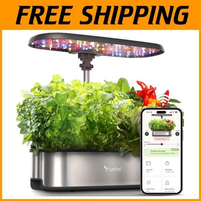 Smart Hydroponics Growing System, 12 Pods Indoor Herb Garden