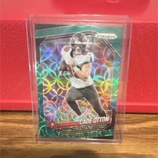 Panini 2025 Prizm Cade Otton #151 Tampa Bay Buccaneers Parallel Football Card
