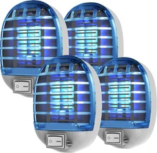 Bug Zapper Indoor, Fly Zapper Trap Catcher Indoors, Electronic Mosquitoes Fru...