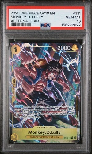 Luffy 2025 Luffy #OP10 Alt Art