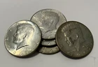 (Lot of 5) Mix dates Kennedy half dollars 40% Silver ~Free Shipping