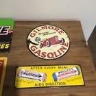 Lot of 04 signs,  Bosch Spark Plugs , interstate, Gilmore and Wrigley’s   — photo 3
