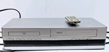 RCA VHS/DVD Player Combo Video Cassette Recorder DRC6100 Four Head With Remote