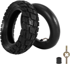 Tire with Inner Tube, 10x3.0 Inflatable Off Road Tire for Electric Scooter Pn...