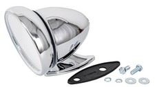 Jegs Gt Racing Bullet-style Side View Mirror 4 In. Chrome Jegs Gt Racing Bullet-style Side View Mirror 4 In. Chrome