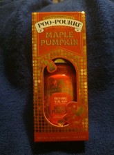NEW Poo-Pouri Maple Pumpkin Before You Go Toilet Spray 2oz FREE SHIP LIMITED Ed.