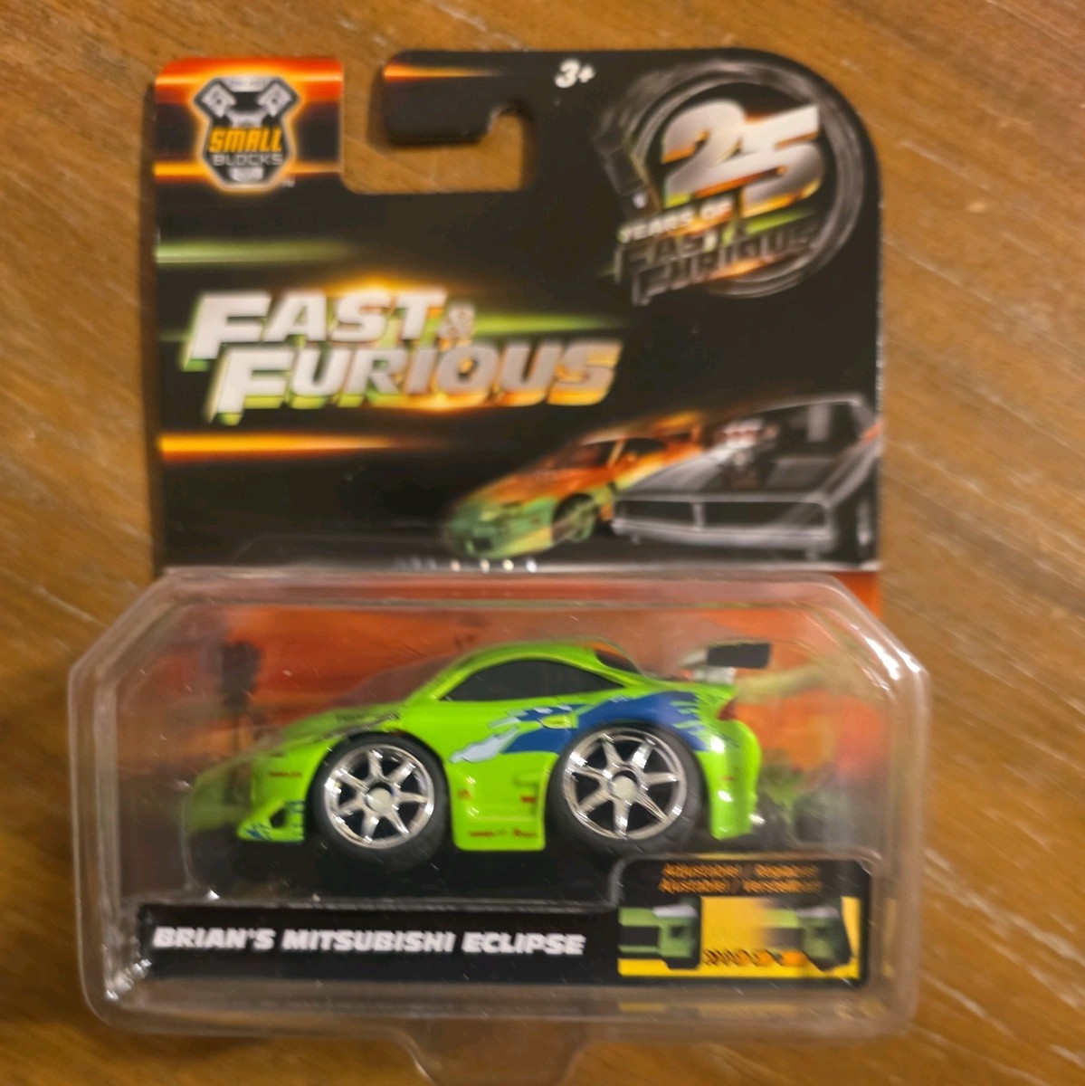 Jada Fast & Furious 25 years Small Blocks 1/43 Full Set Of 6 New