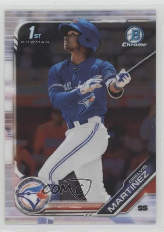 2019 Bowman Chrome Prospects Orelvis Martinez #BCP-69 0k26