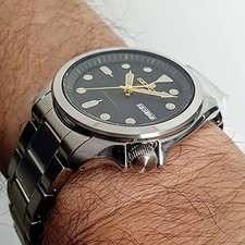 Seiko Men's 5 Sports Automatic Grey Dial Watch - SRPE51K1 NEW 8