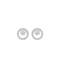 Swarovski (5140) White Stud Earrings BRAND NEW