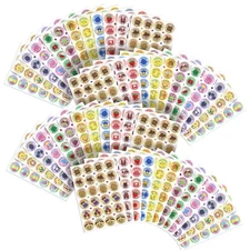 Scratch and Sniff Stickers, 1152 Pieces Fruits and Foods Smelly Stickers, 12 ...