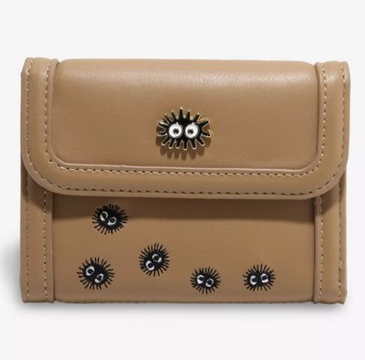 Studio Ghibli My Neighbor Totoro Soot Sprites Wallet Licensed Anime New w/Tag