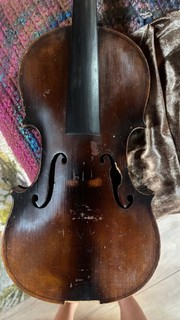 old 4/4 violin for making/decoration/violin making