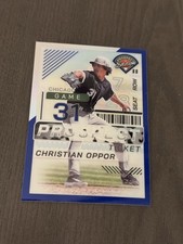 2024 Panini Prospect Edition Blue Prizm /149 #64 CHRISTIAN OPPOR Rookie RC