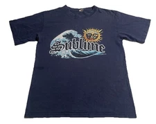 2006 Sublime Sun Wave T Shirt Sz S Rock Surf Ska Punk Long Beach Band Anvil Tag