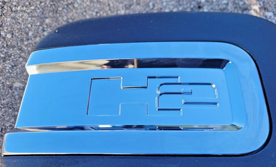 03-07 Espejo de puerta eléctrico Hummer H2 tapa cromada pasajero derecho derecho nuevo en caja Foto 3 de 4