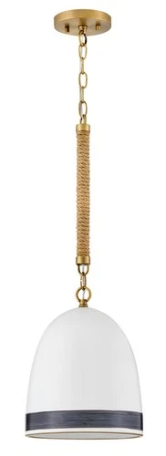 Hinkley Lighting 3364 Nickel Nash Single Light 10"W Pendant - Picture 9 of 12