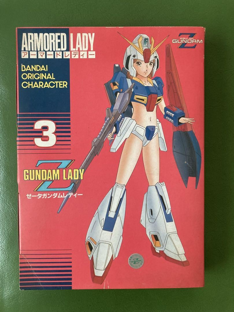 Kit Modelo Gundam Lady Z 1 144 Bandai Blindada Dama Serie Raro De Colección Japón