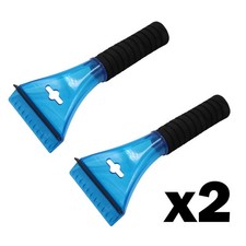 2 x Autocare Ice Scraper Snow Remover Windshield Scraper Winter Tool Defrost