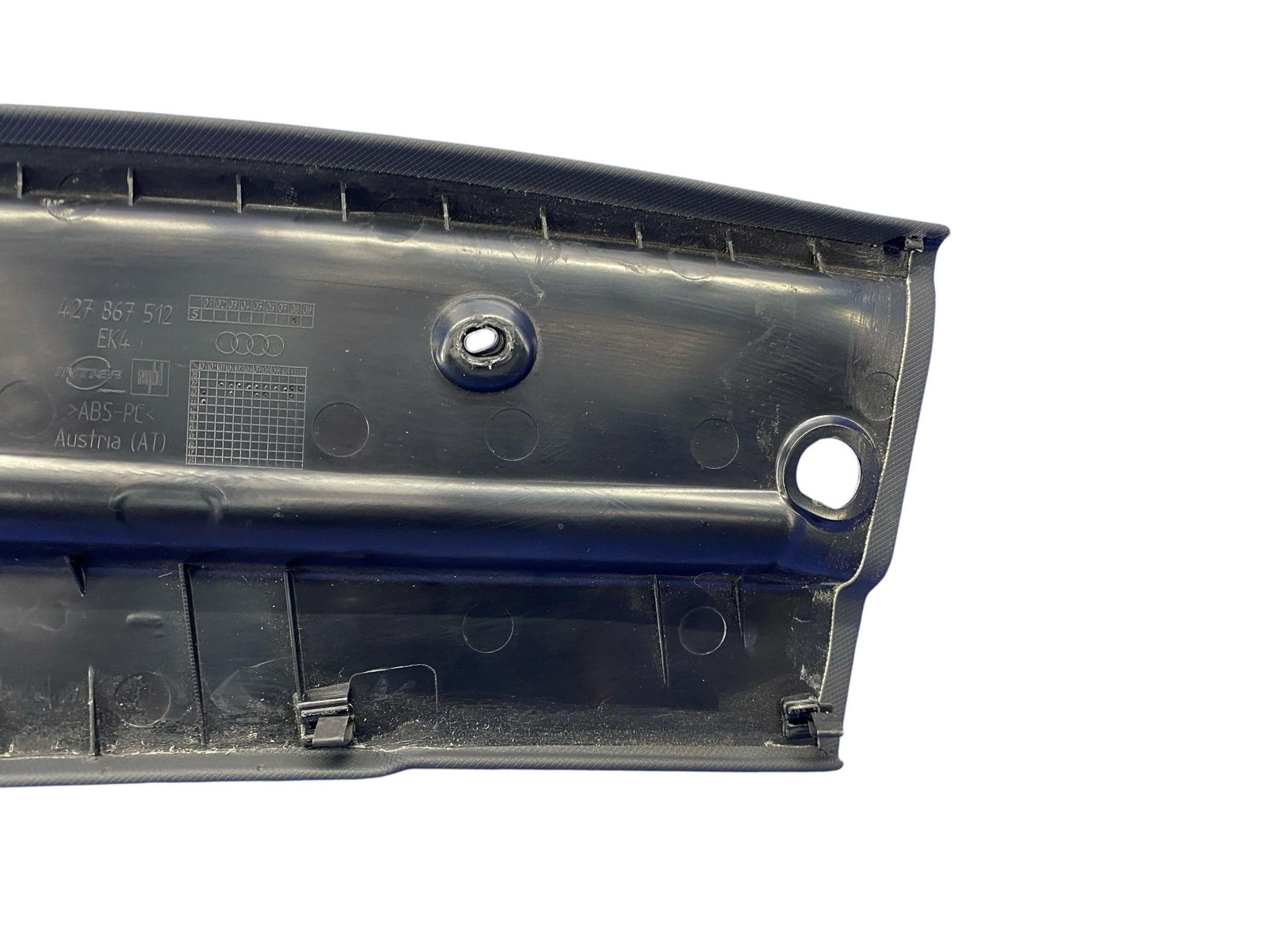 Audi R8 2011-2015 Front Cover panel Black P/N 427867512
