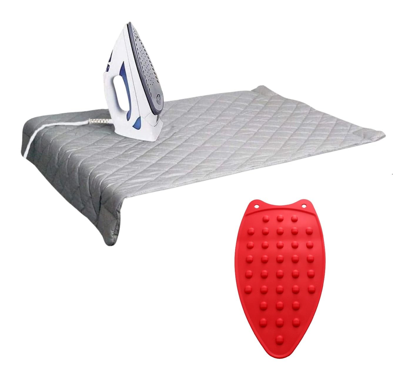 Dependable Industries Inc. Essentials Ironing Board Pad 18 inch x 31inch, Red 