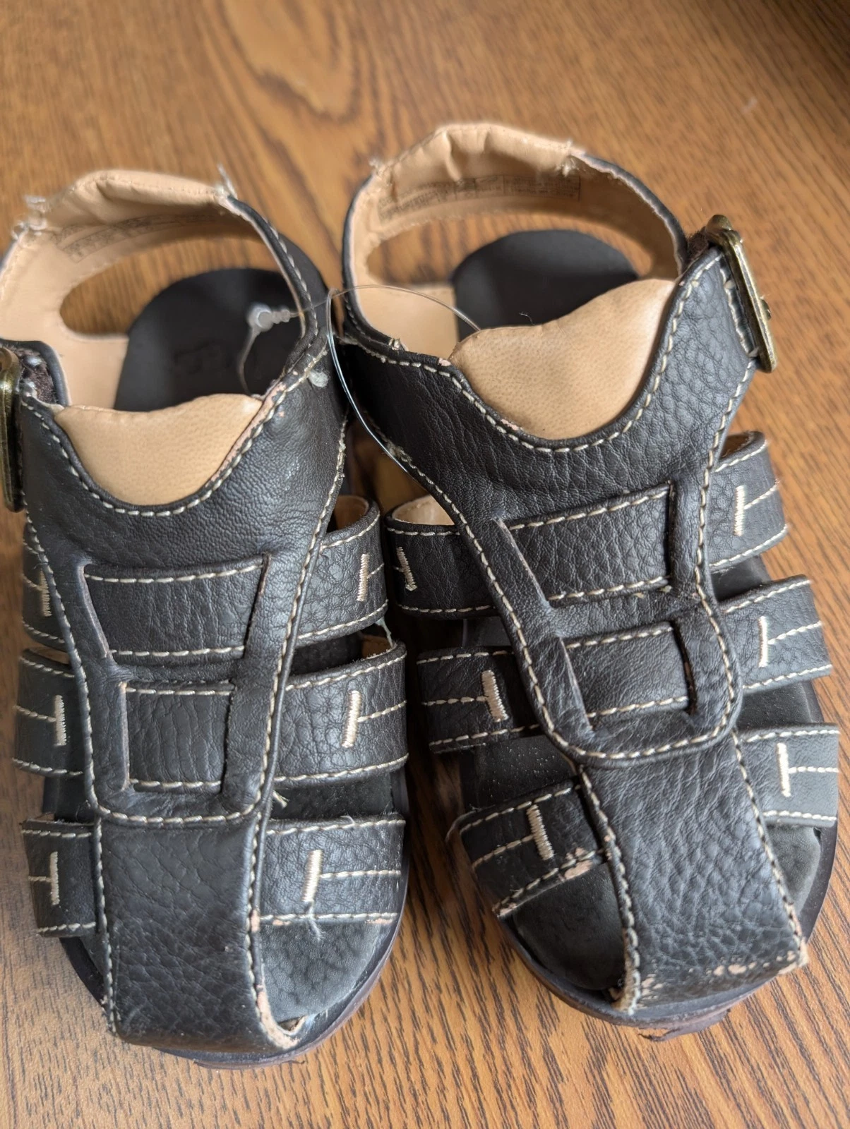 Sandali marroni bambino taglia 8 UGG