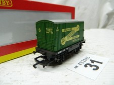 Hornby 00 Gauge SR 13ton Conflat Wagon & Container 39150 item R6182B