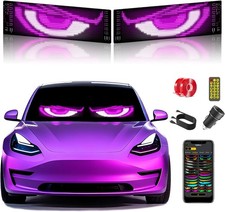 Devil Eyes Light for Cars 2-Pack   15''x4'' Dual LED Eyes for Car Windshield