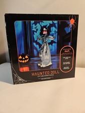 Halloween Animatronics 36Inch Haunted Doll, Led,Plays Music, Roming Motion, NIB
