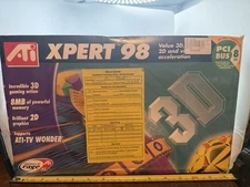 ATI Xpert 98 8MB PCI Video Graphics Card Factory Sealed