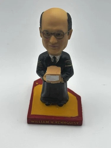 William Rehnquist RED Bobblehead Green Bag Supreme Court Justice - NEW with BOX