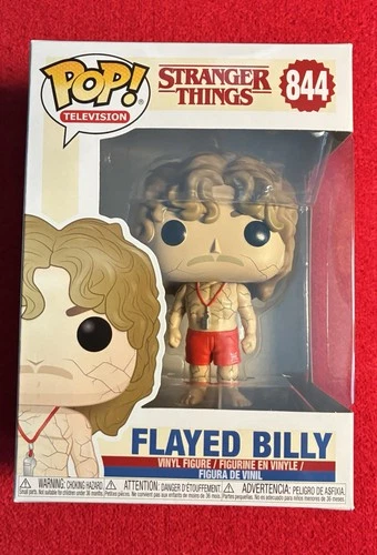 Funko Pop! Vinyl:Stranger Things - Flayed Billy #844 Free Shipping/Pop Protector