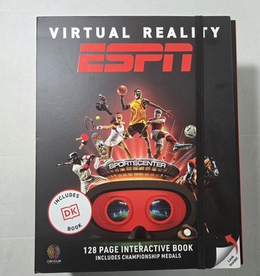 Abacus Brands Virtual Reality ESPN Gift Box VR Book Goggles STEM 20 Plus Exp