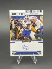 2024 Panini Contenders - Rookie Ticket RPS Ray Davis #137 Hobby (AU, RC) On Card. rookie card picture