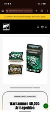 Warhammer 40k 11th Ed Armageddon  Dominatus Narrative Campaign Deck