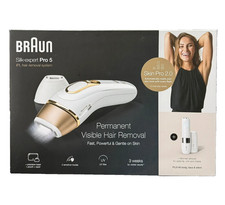 Braun Sensation Expert Pro 5 IPL Hair Removal System New Hair Removal Device
