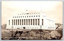 United States Mint San Francisco California Real Photo Vintage Postcard