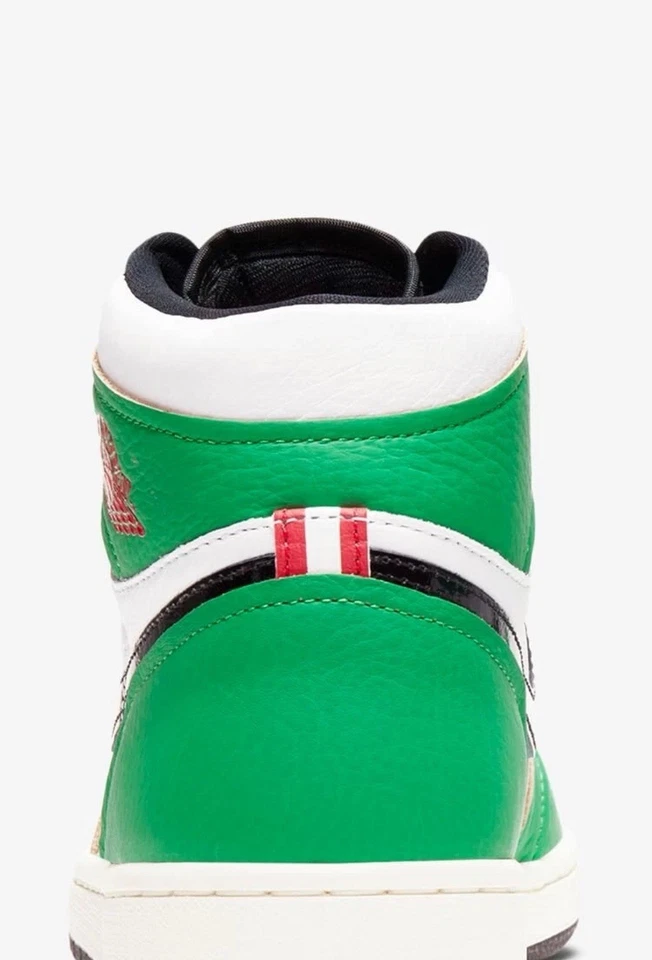 Size 11W / 9.5M - Air Jordan 1 Retro OG High Lucky Green - Brand New - Image 4 of 4