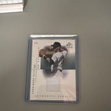 2001 SP Game Used Edition - Authentic Fabric Alex Rodriguez #AR (H) (MEM)