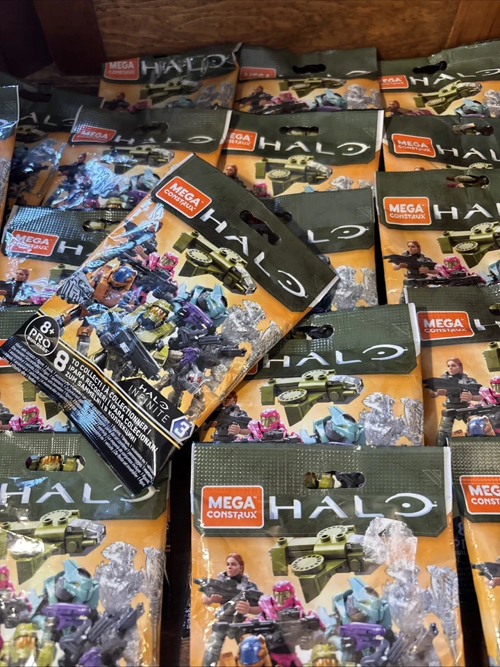 Mega Construx HALO Infinite 3 ~ Lot of 21 Blind Bags NEW SEALED - Image 3 of 4
