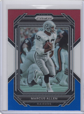 Marcus Allen  SP   2022 Prizm  RED WHITE BLUE Prizm #177   Raiders