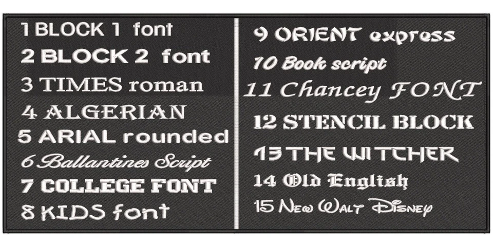 rectangles PERSONALISED Embroidered Name tag  AIRSOFT  sew on  hook and loop - Image 3 of 4