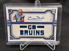 2023 National Treasures Collegiate Zach Charbonnet Blue #46/49 Go Bruins Auto RC