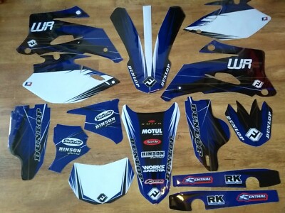 YAMAHA WRF450 WRF 450 WR450F GRAFIK AUFKLEBER DECALS KIT 2007 - 2011