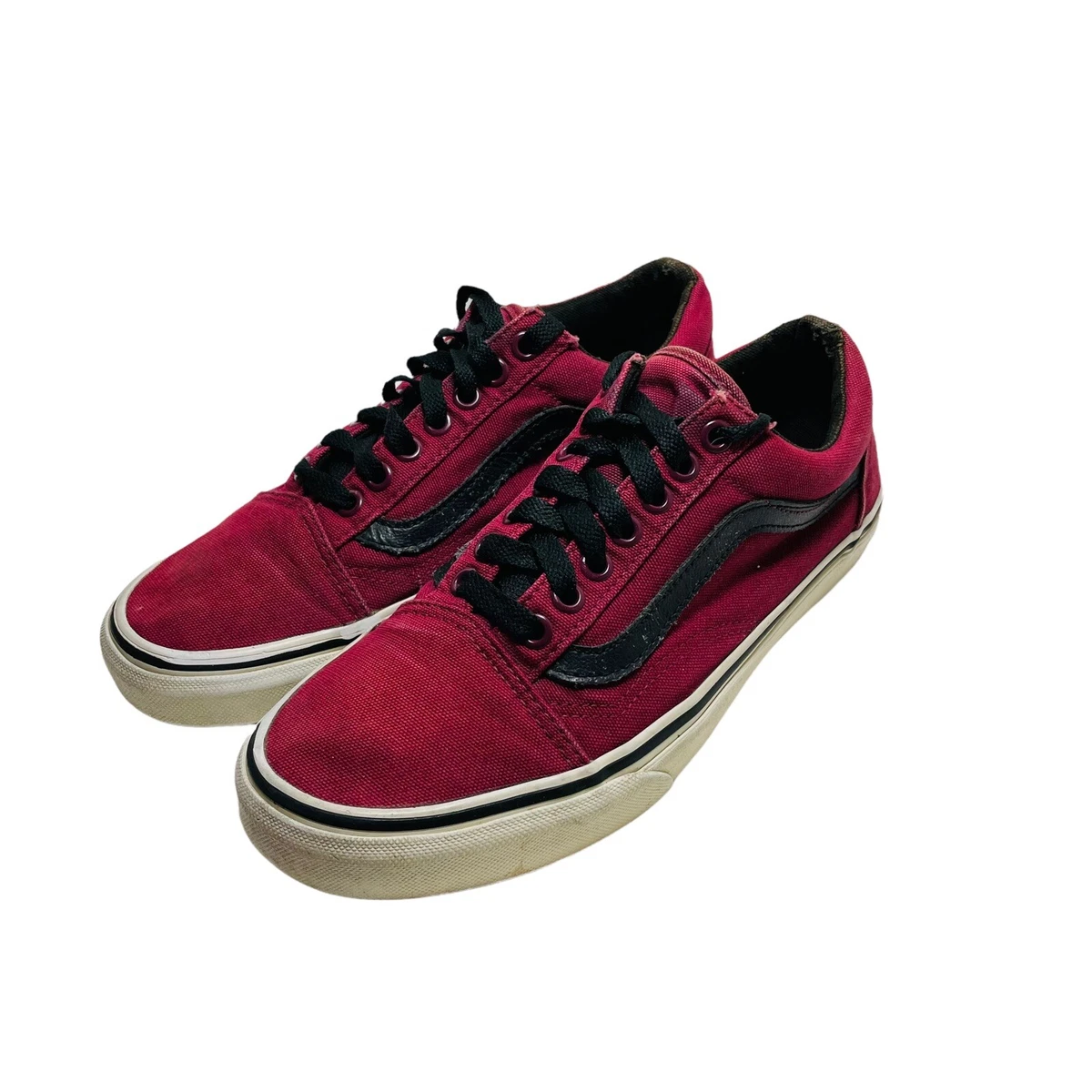 Vans running 2025 shoes burgundy